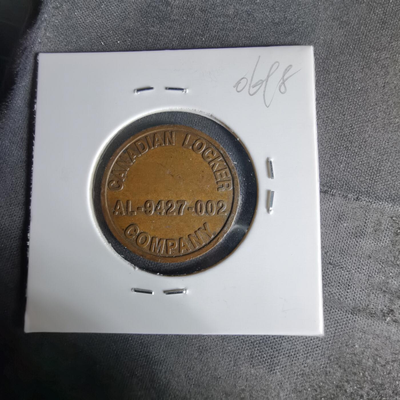 沼泽如烟--第1006场 Canadian Locker Company（加拿大储物柜公司）的储物柜代币