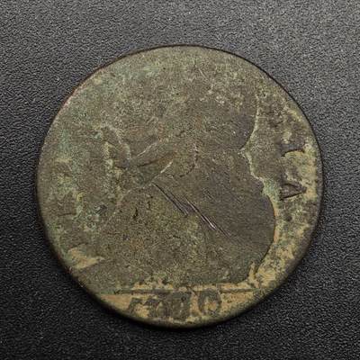 【淘币小摊】实时拍第八百七十四拍   银币散币场    每周一统一发货 - 英国1700年威廉三世半便士铜币