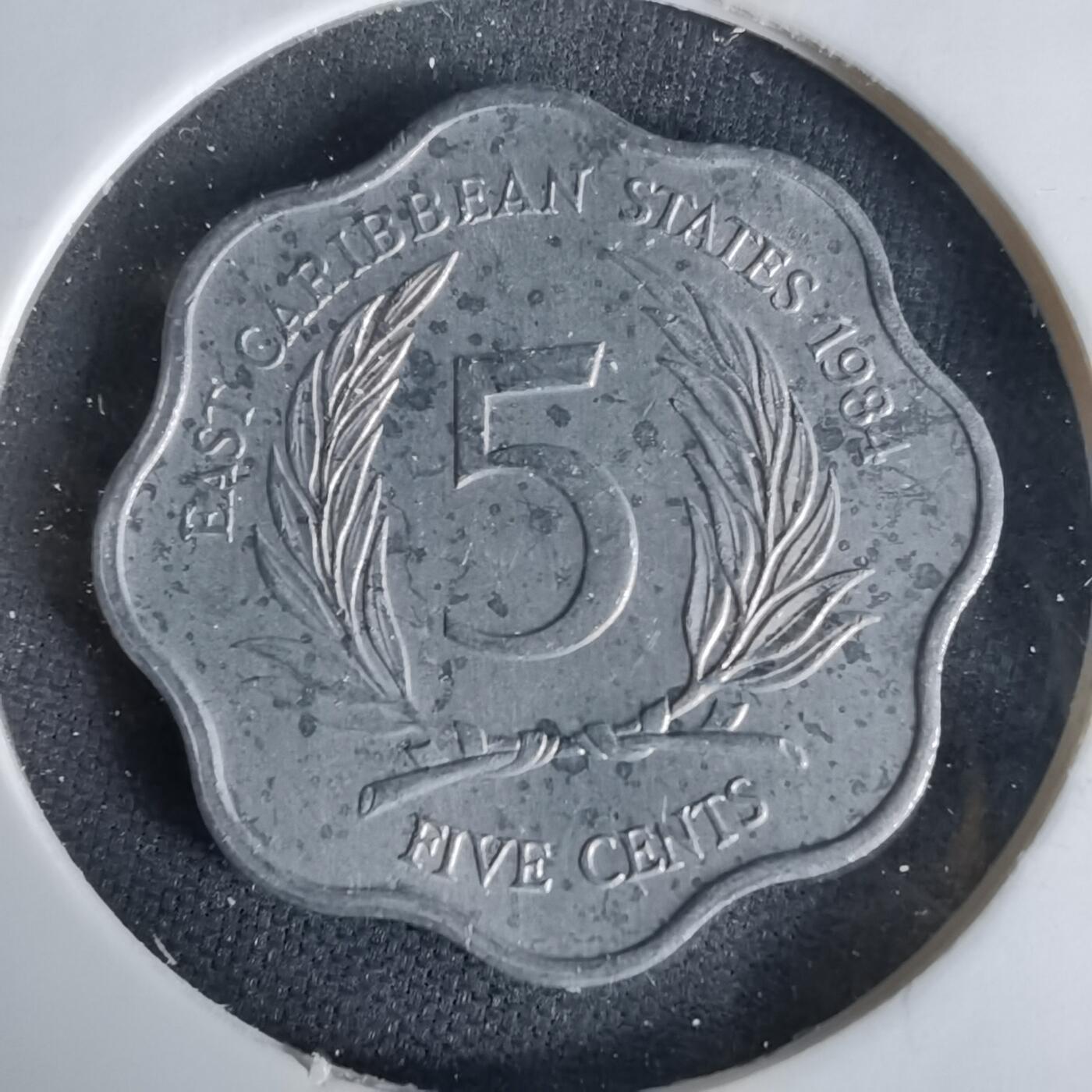 沼泽如烟--第1006场 东加勒比1984年五分