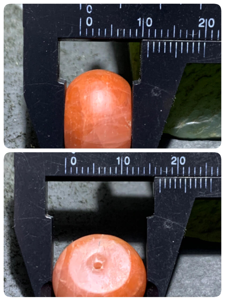 亚光保山南红玛瑙通货墩子一个