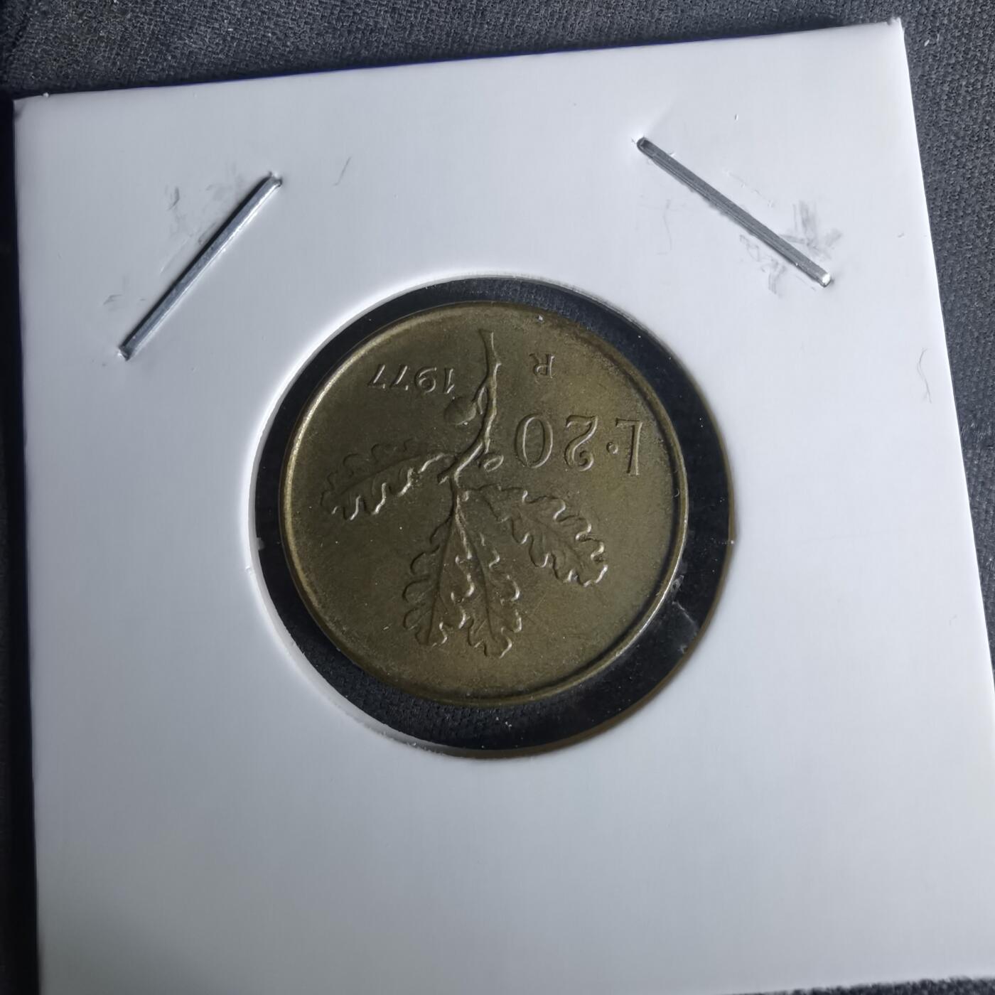 沼泽如烟--第1008场 意大利1977年20里拉