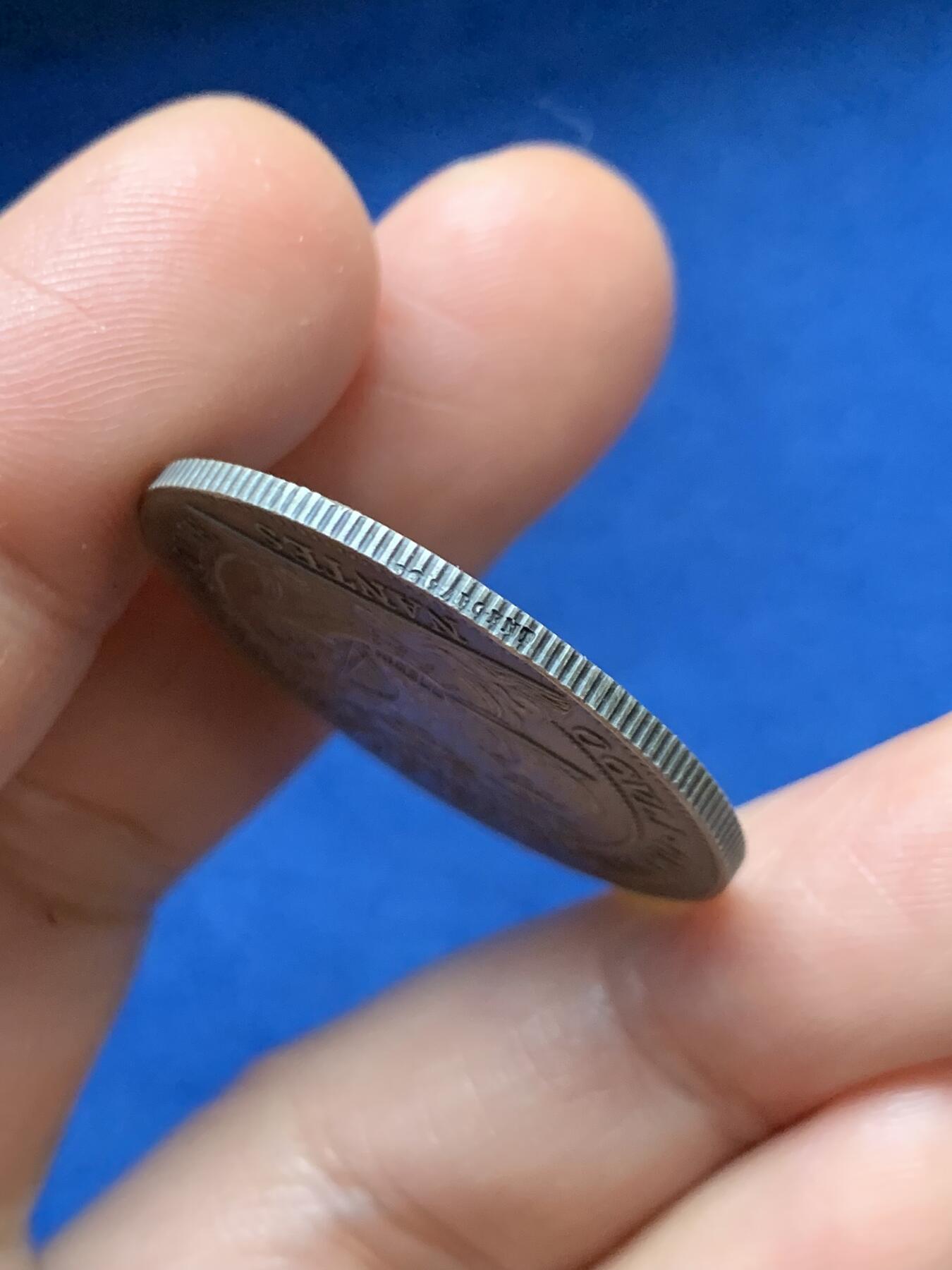 《竞宝斋》第467场 周日，周一 2场连拍 （全场包邮）欢迎送拍 法国南特商会纪念银章，少女matte磨砂版，丰饶角2AR边铭800银，31.5mm，13.9克