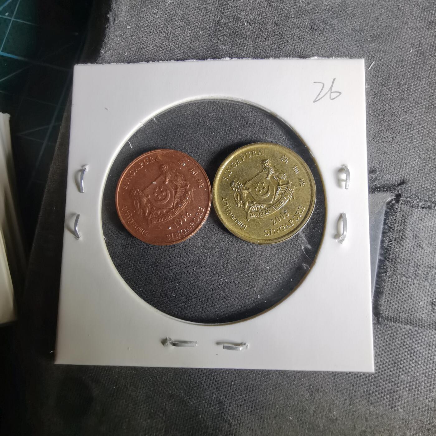 沼泽如烟--第1008场 新加坡两枚