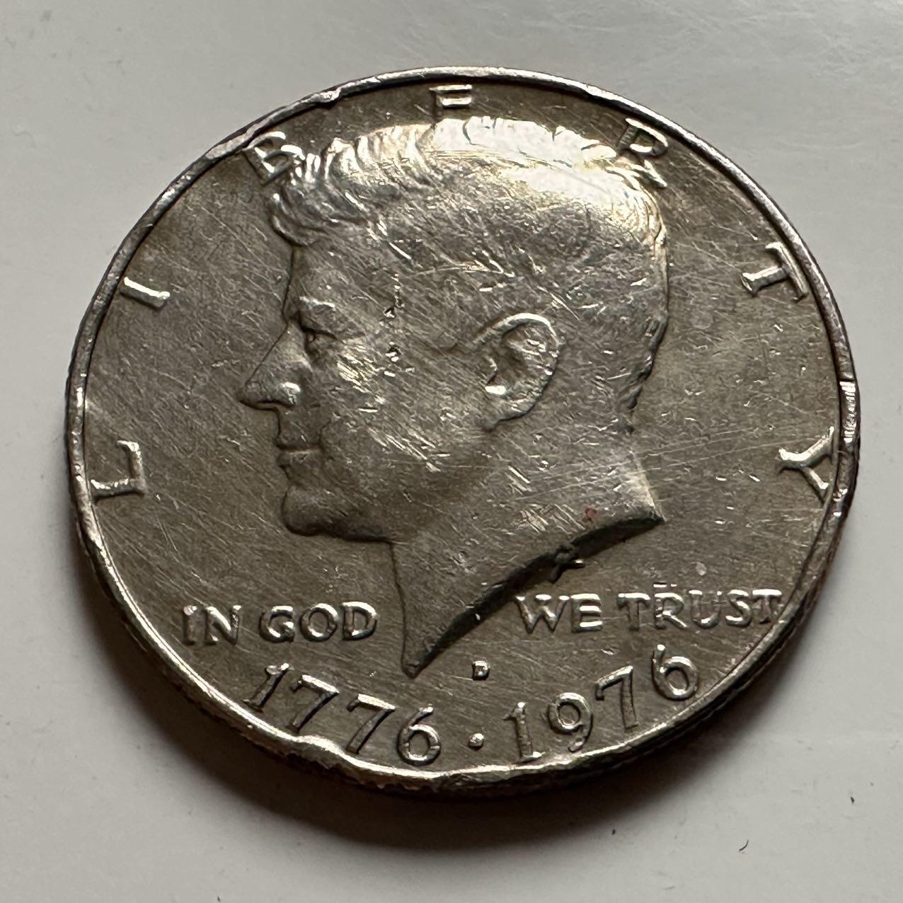 🌹外币初藏🌹🐯2026年第23场  每周二四六晚8️⃣点 接代拍 美国1976年半美元