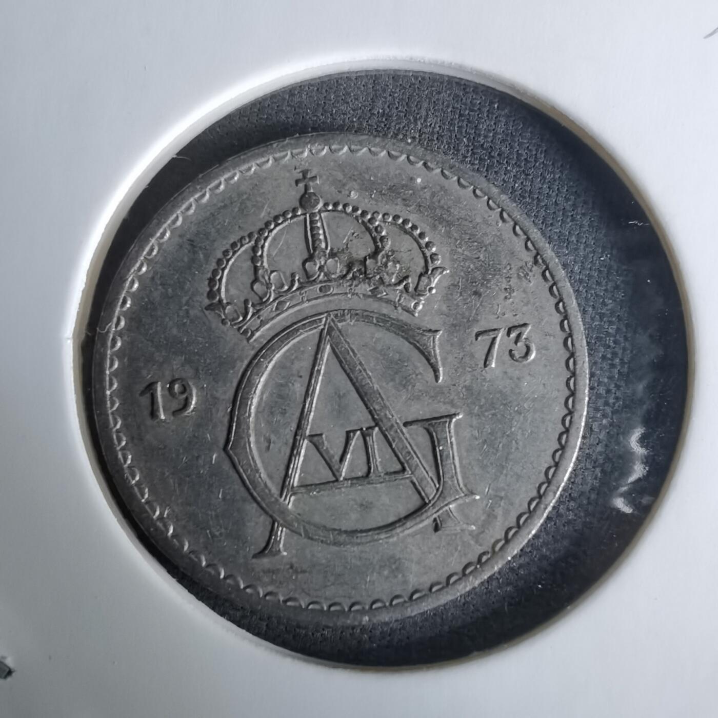 沼泽如烟--第1008场 瑞典1973年50欧尔