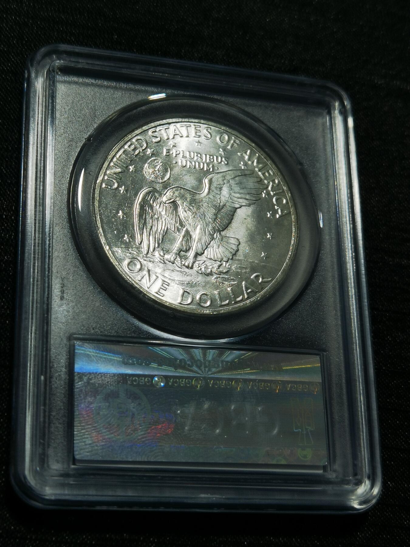 天下钱庄专场欢迎参拍 美国艾森豪威尔一美元银币