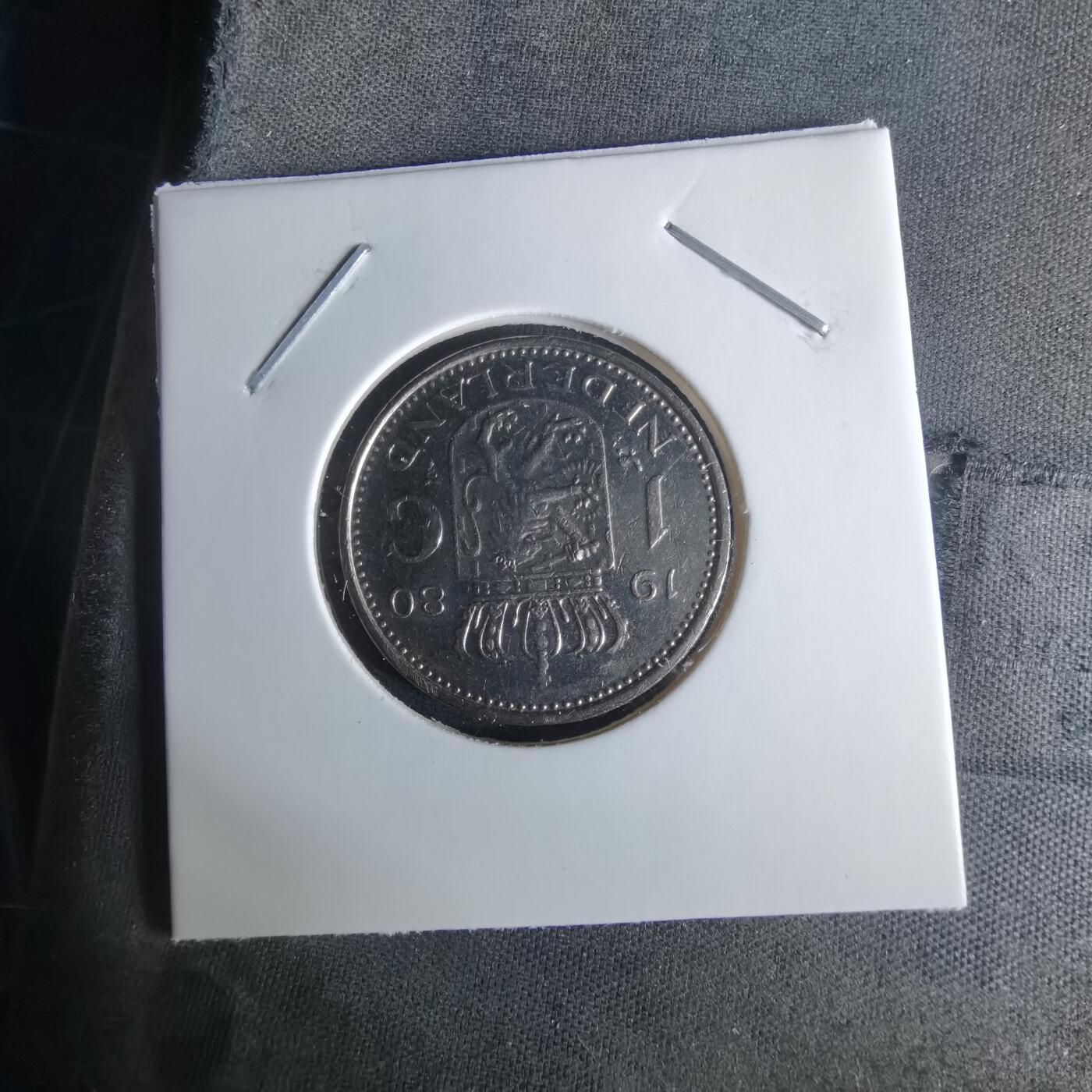 沼泽如烟--第1008场 荷兰1980年1盾