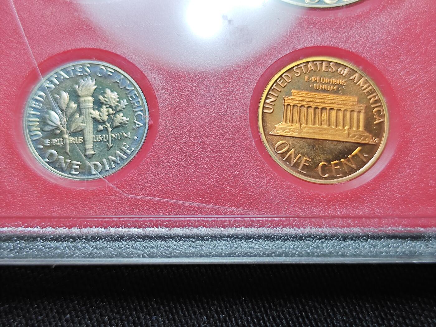 KK钱币收藏小铺   套币 批量/好品散币专场 2月预留时间 周末发货  1980美国大小面值清年精制套币 含苏珊一元精制币