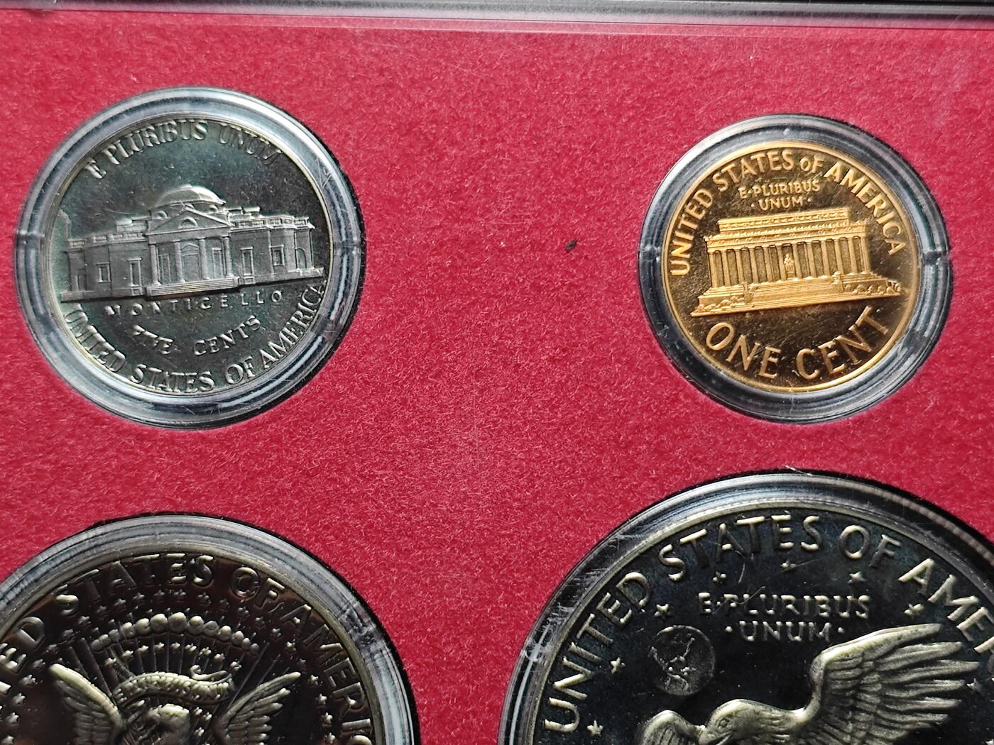 KK钱币收藏小铺   套币 批量/好品散币专场 2月预留时间 周末发货  1974美国大小面值清年精制套币 含艾克大一元精制币