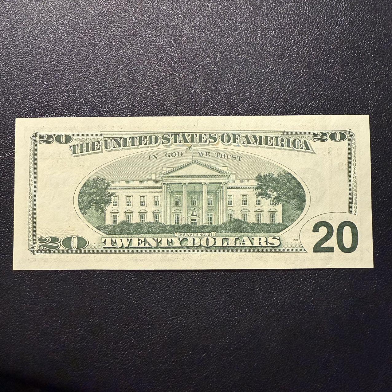 第15期 库存 美国 1996年大头20 全新unc- 