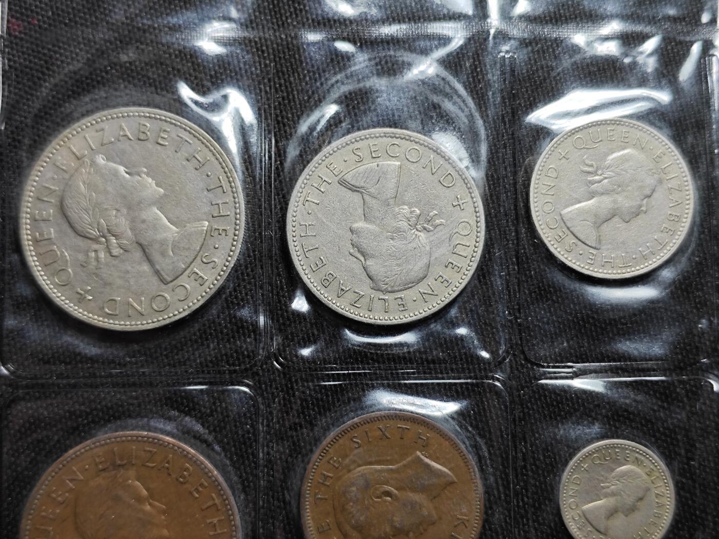 KK钱币收藏小铺   套币 批量/好品散币专场 2月预留时间 周末发货  新西兰大小面值一套