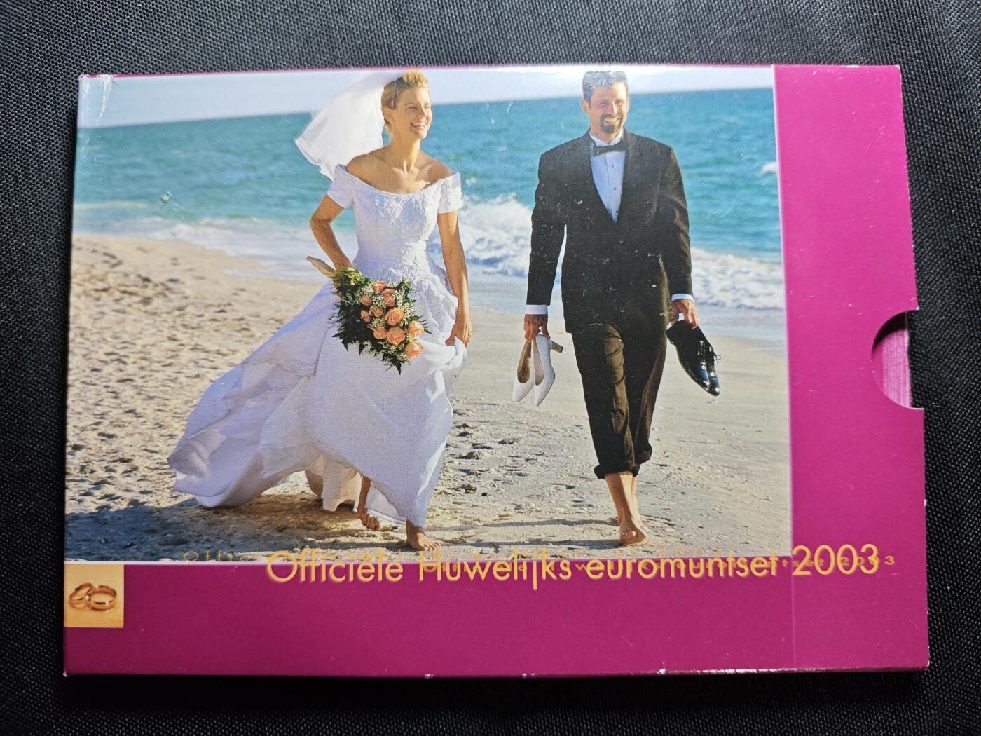 KK钱币收藏小铺   套币 批量/好品散币专场 2月预留时间 周末发货 2003年欧洲运动会纪念 荷兰欧元大小面值清年一套 带纪念章!