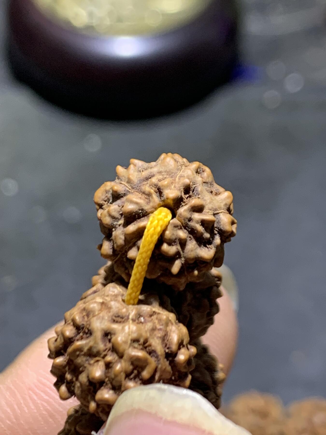 精美黄皮荔枝纹原生态小金刚菩提108手串一条