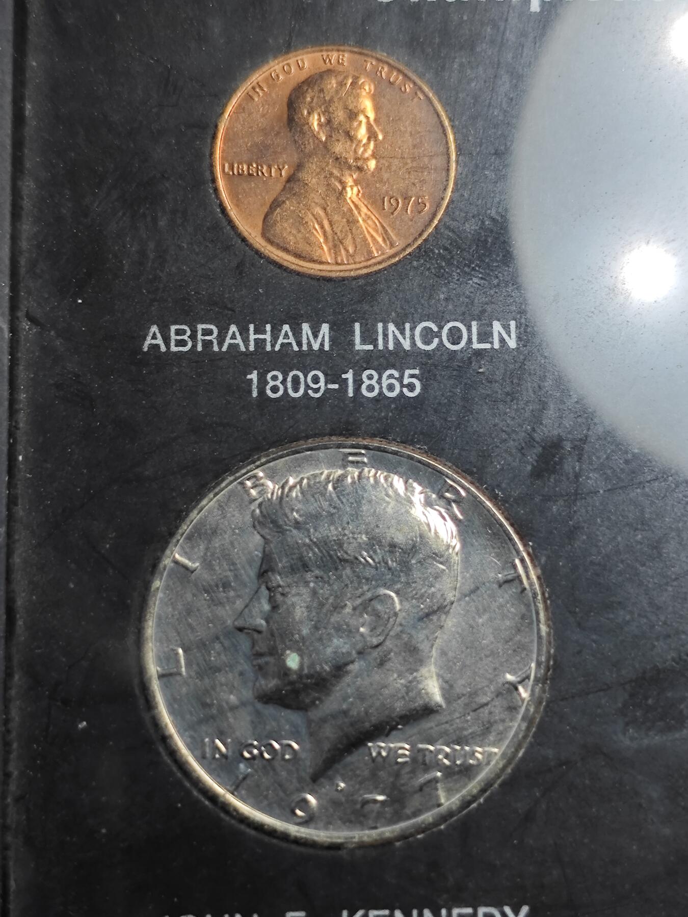 KK钱币收藏小铺   套币 批量/好品散币专场 2月预留时间 周末发货  美国建国200周年纪念 相框挂件