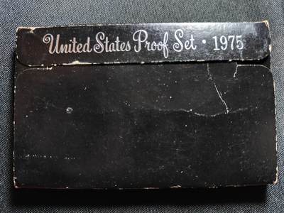 KK钱币收藏小铺   套币 批量/好品散币专场 2月预留时间 周末发货 -   1975美国大小面值清年精制套币 含艾克大一元精制币