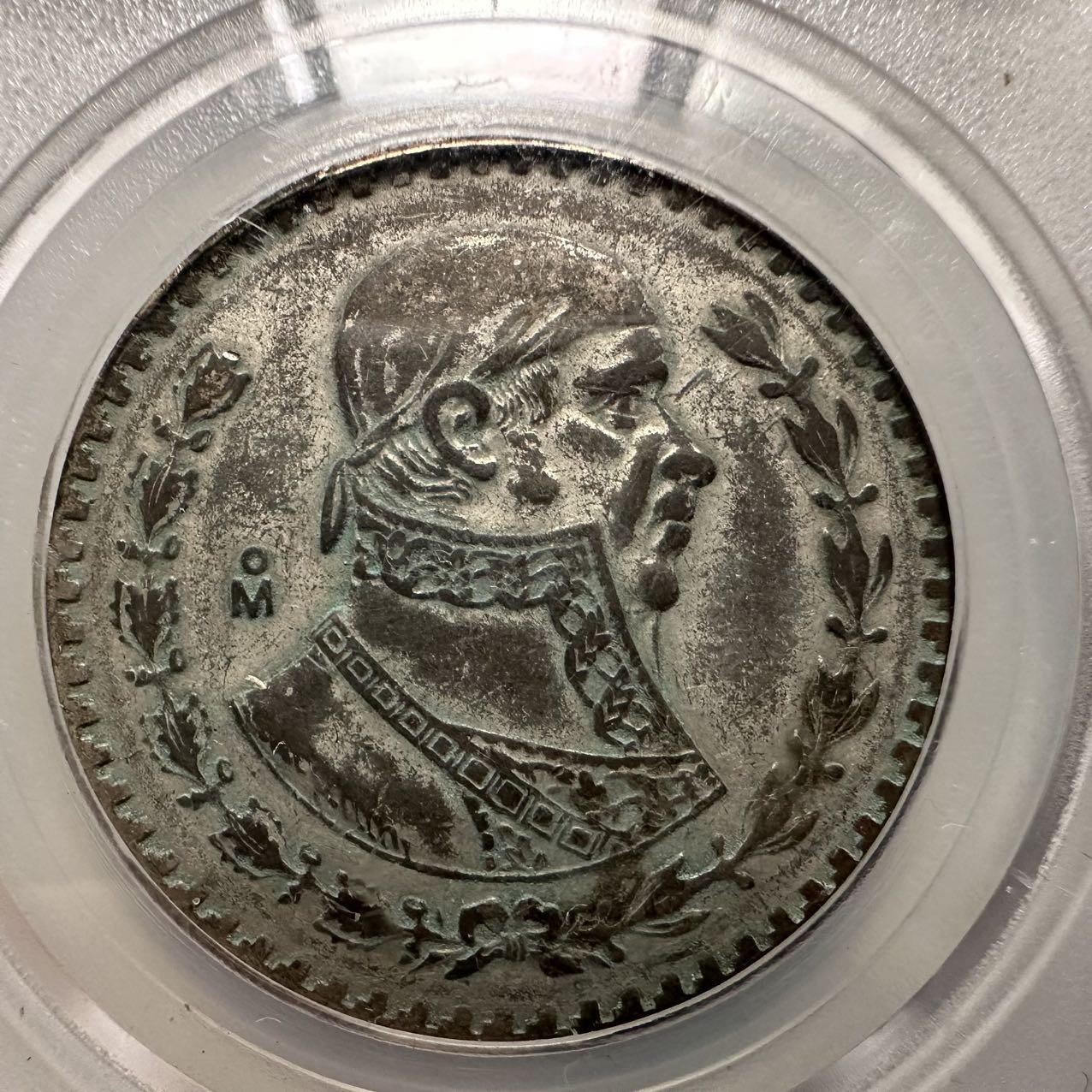 🌹外币初藏🌹🐯2026年第23场  每周二四六晚8️⃣点 接代拍 墨西哥1963年一比索 低银大银币