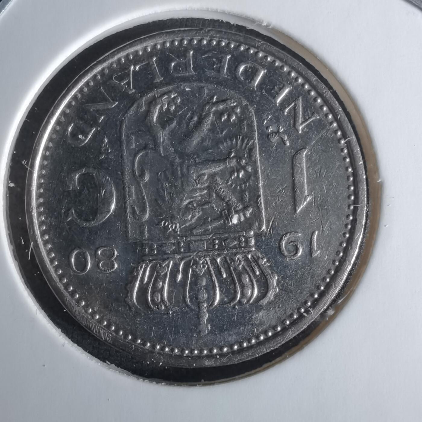 沼泽如烟--第1008场 荷兰1980年1盾