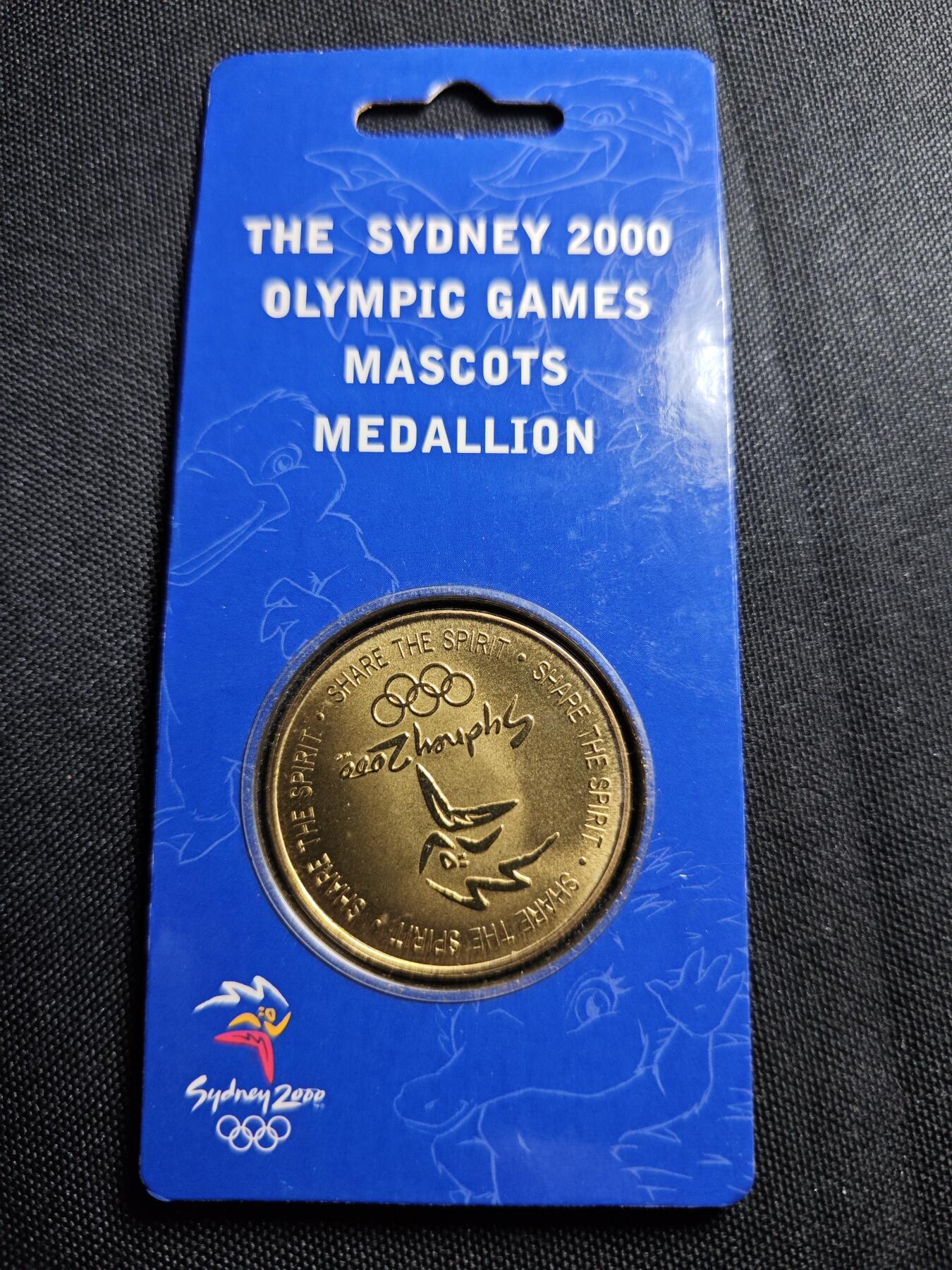 KK钱币收藏小铺   套币 批量/好品散币专场 2月预留时间 周末发货  2000澳大利亚奥运纪念铜章