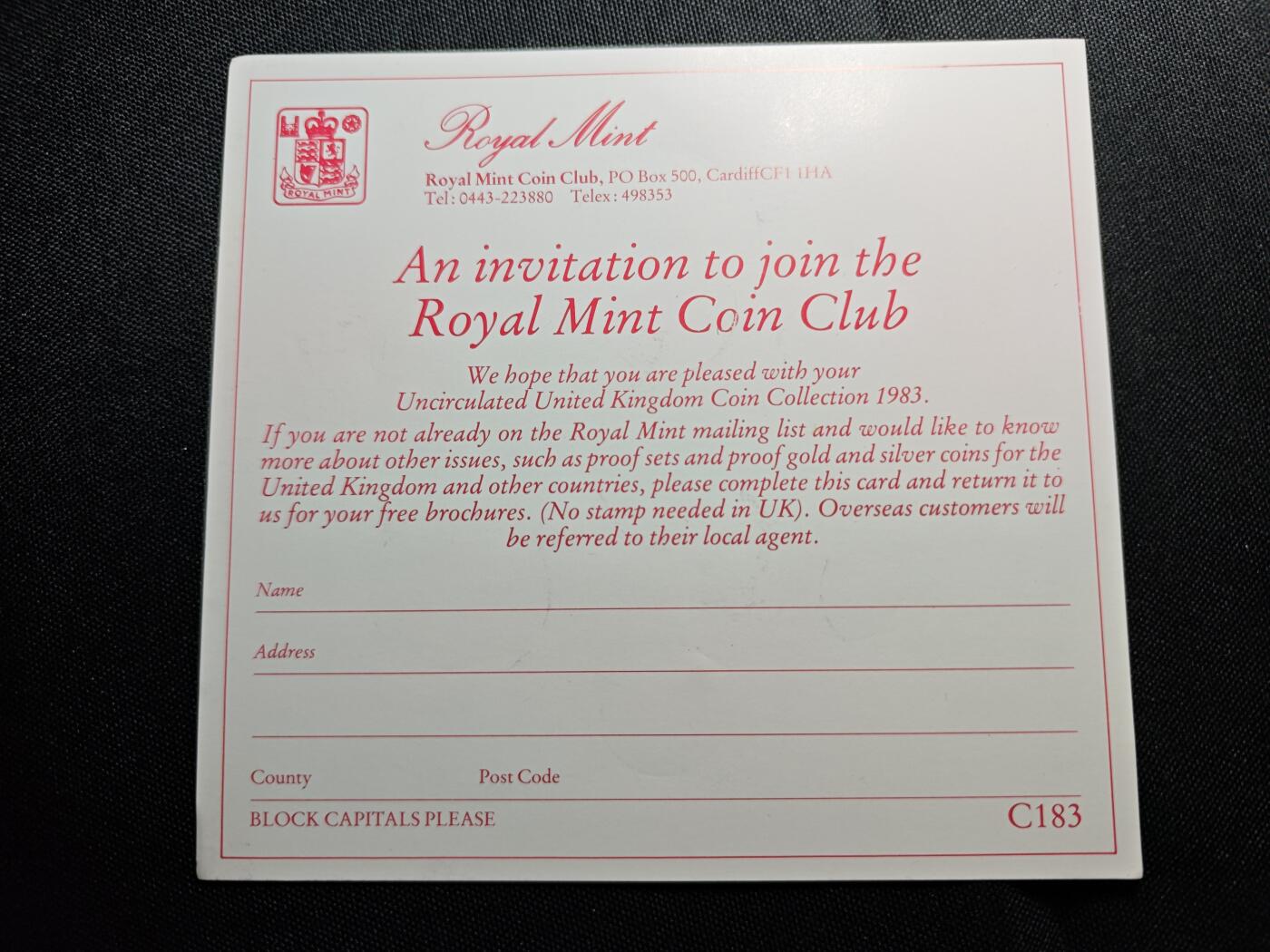 KK钱币收藏小铺   套币 批量/好品散币专场 2月预留时间 周末发货  1982英国大小面值清年一套