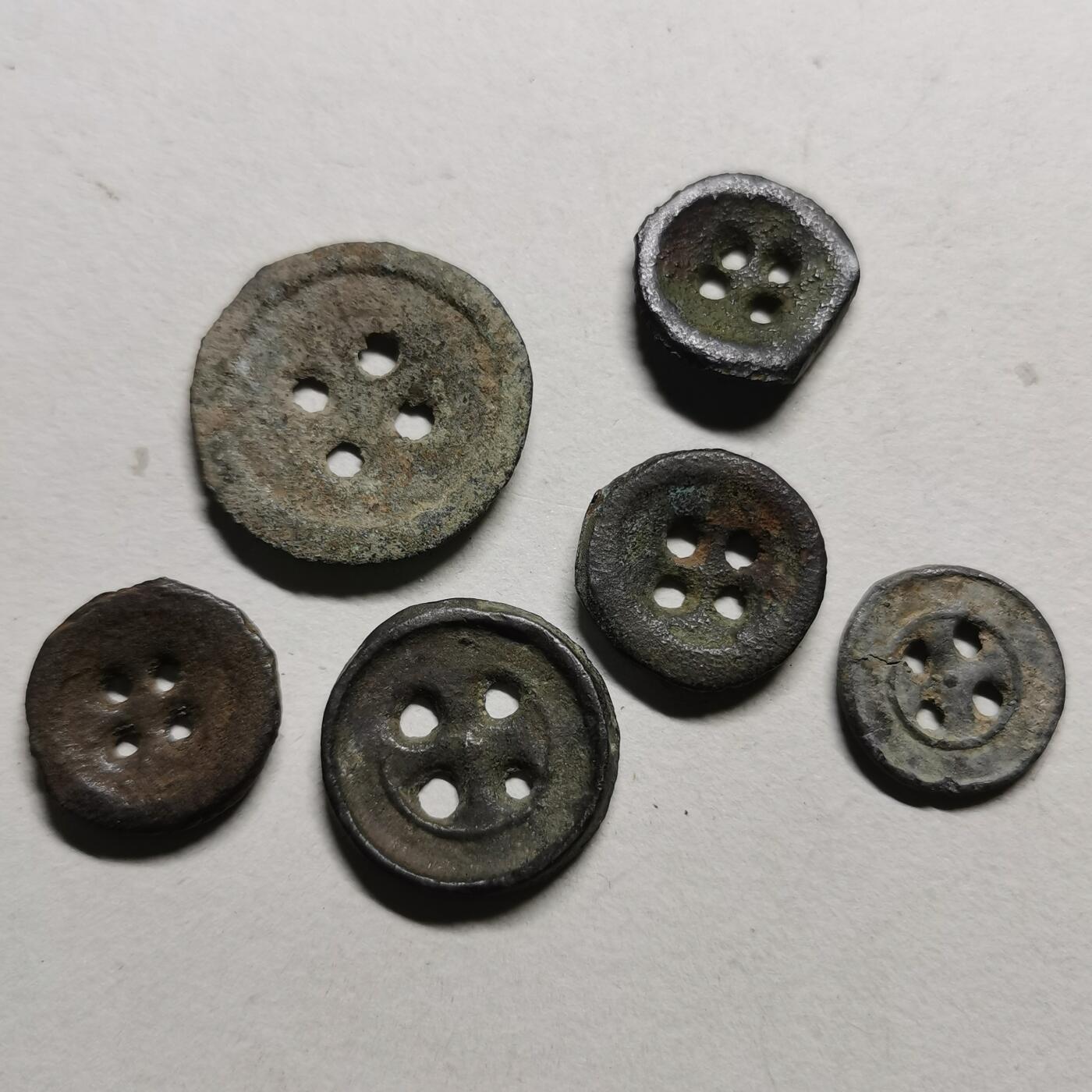 杂件专场100期 清—铜钮扣