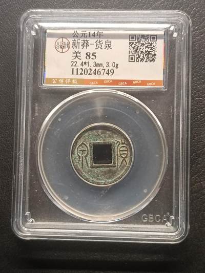 荟藏特别场次第四期——“社长的钢镚堆” - 新莽-货泉 公博85