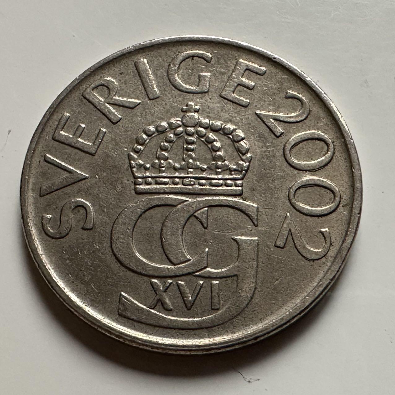 🌹外币初藏🌹🐯2026年第23场  每周二四六晚8️⃣点 接代拍 瑞典2002年五克朗