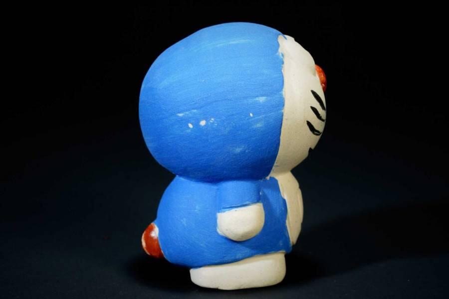 上海都达杂项专场四十四【全场包邮】  紫砂哆啦A梦茶宠摆件91-85