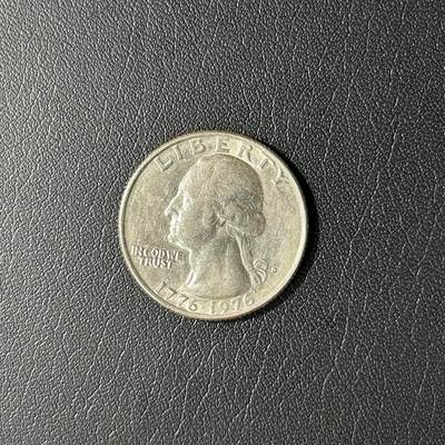 【铜匠收藏】★第141★散币专场 不寄存，30包邮。不满30元，支付5元运费。《接受代拍 代送NGC评级》 - 美国 1976年 独立宣言200周年25分纪念币