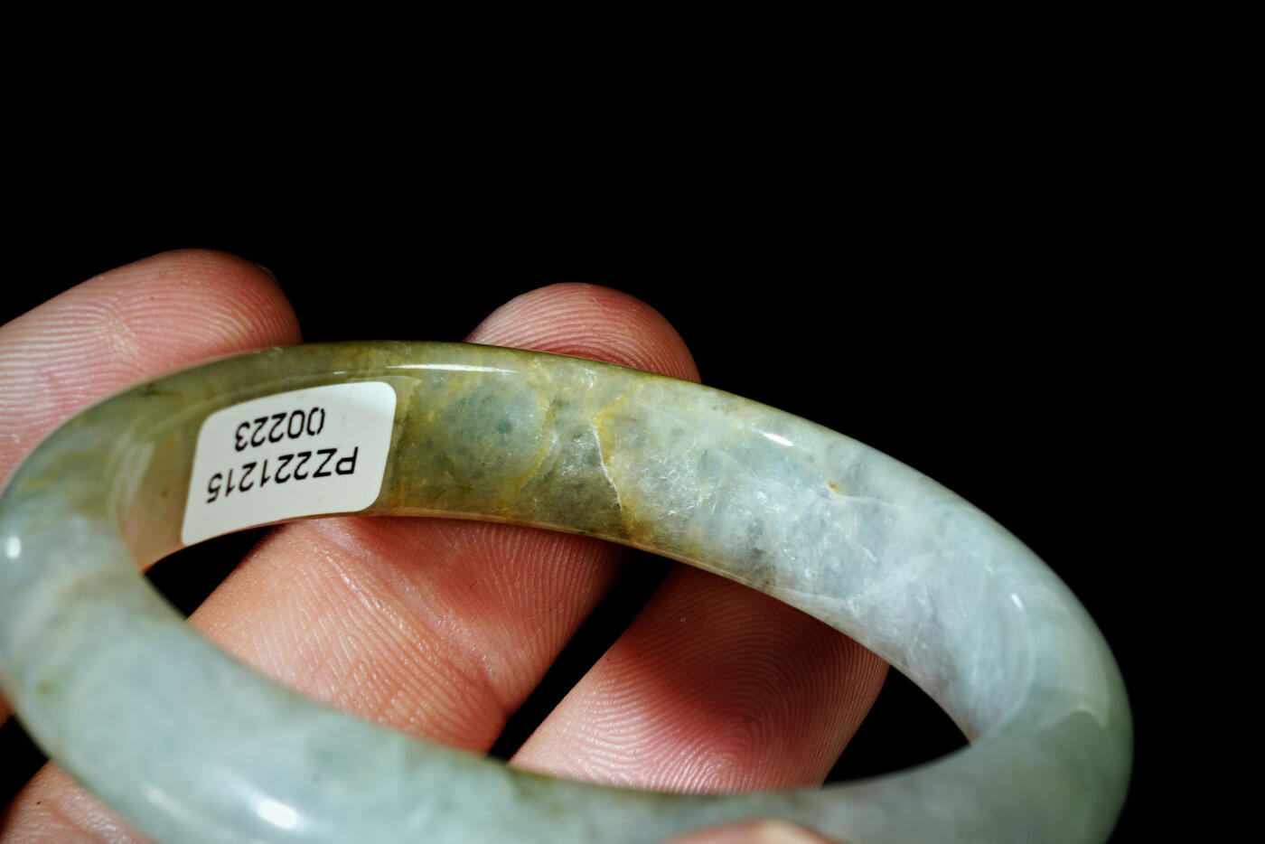 上海都达杂项专场四十四【全场包邮】  天然 翡翠（A货）贵妃手镯 附鉴定证书91-77