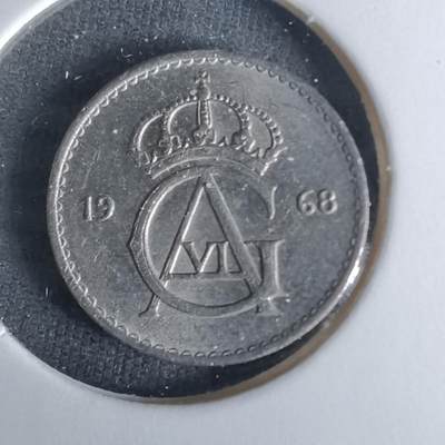 沼泽如烟--第1008场 - 瑞典1968年10欧尔