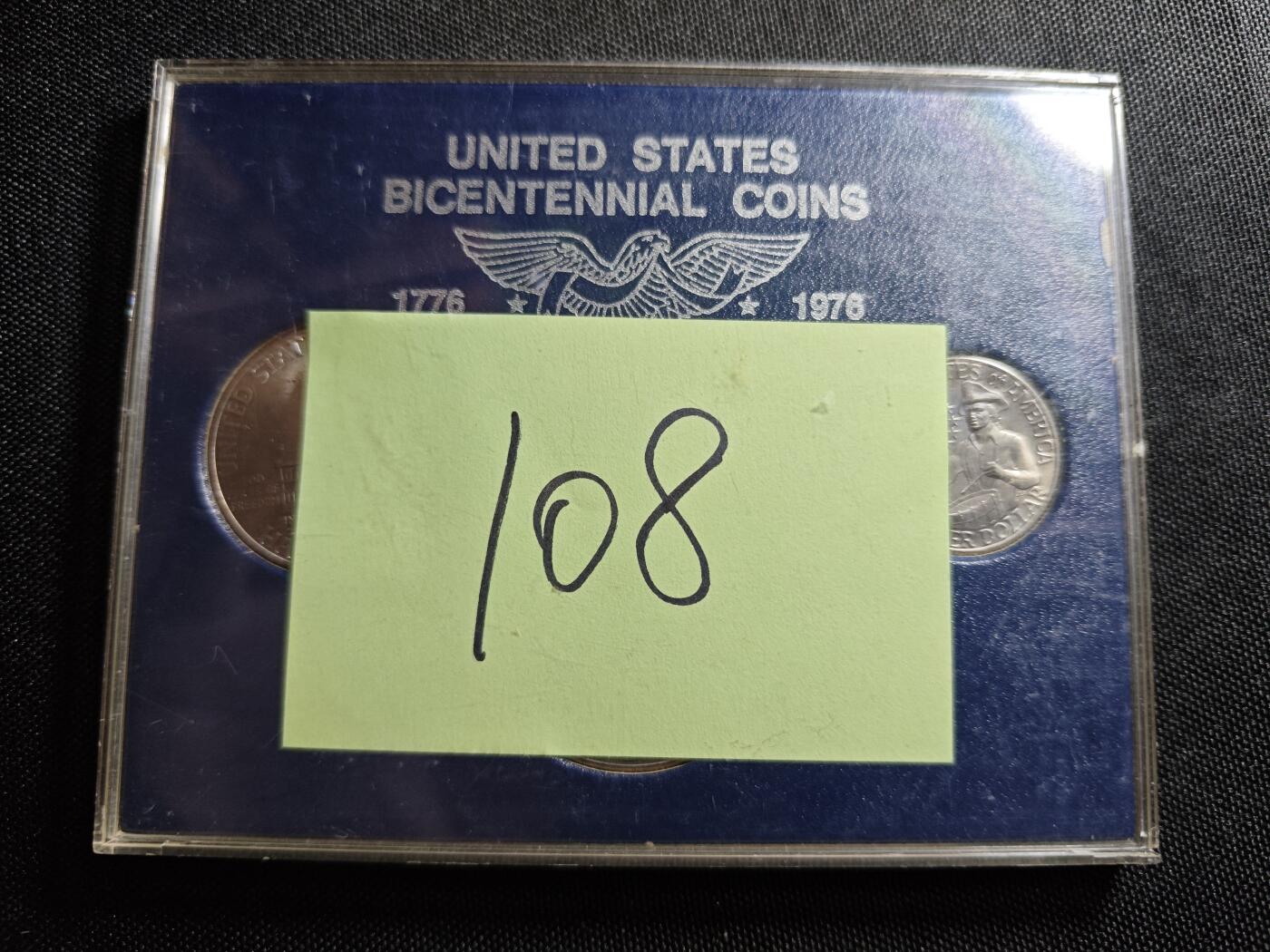 KK钱币收藏小铺   套币 批量/好品散币专场 2月预留时间 周末发货 1975 美国建国200周年纪念套币