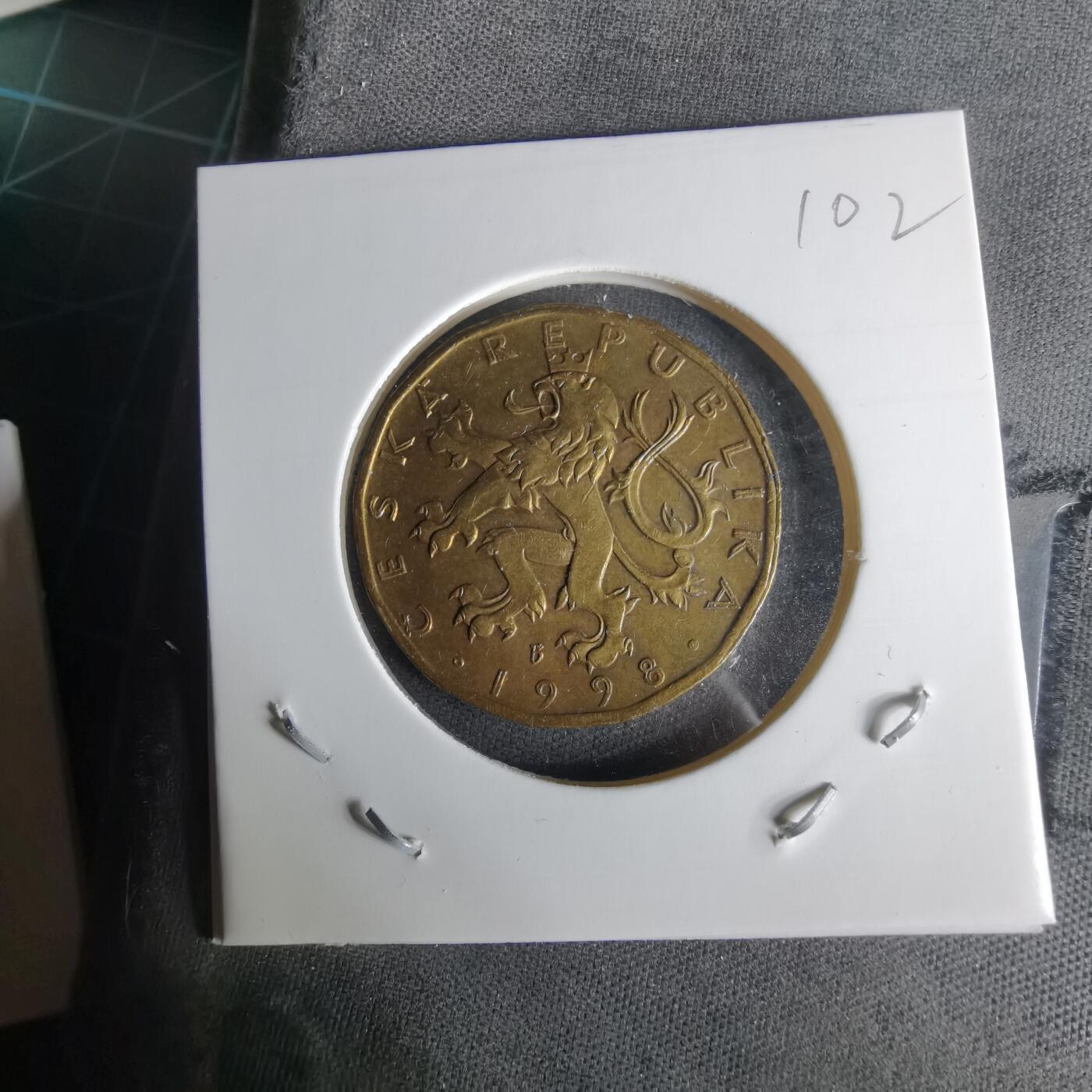 沼泽如烟--第1008场 捷克1998年20克朗