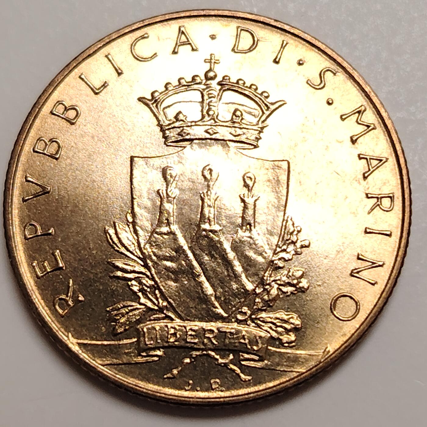 布加迪🐬～世界钱币(上海)🌾第 278 期 /  各国套币和散币 圣马力诺🇸🇲 1979年 200里拉 FAO纪念币