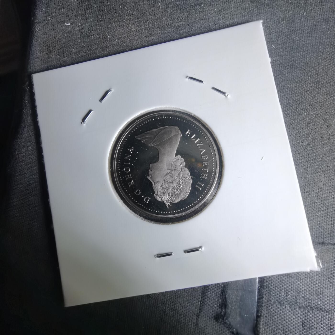 沼泽如烟--第1011场 加拿大1983年5分精制币