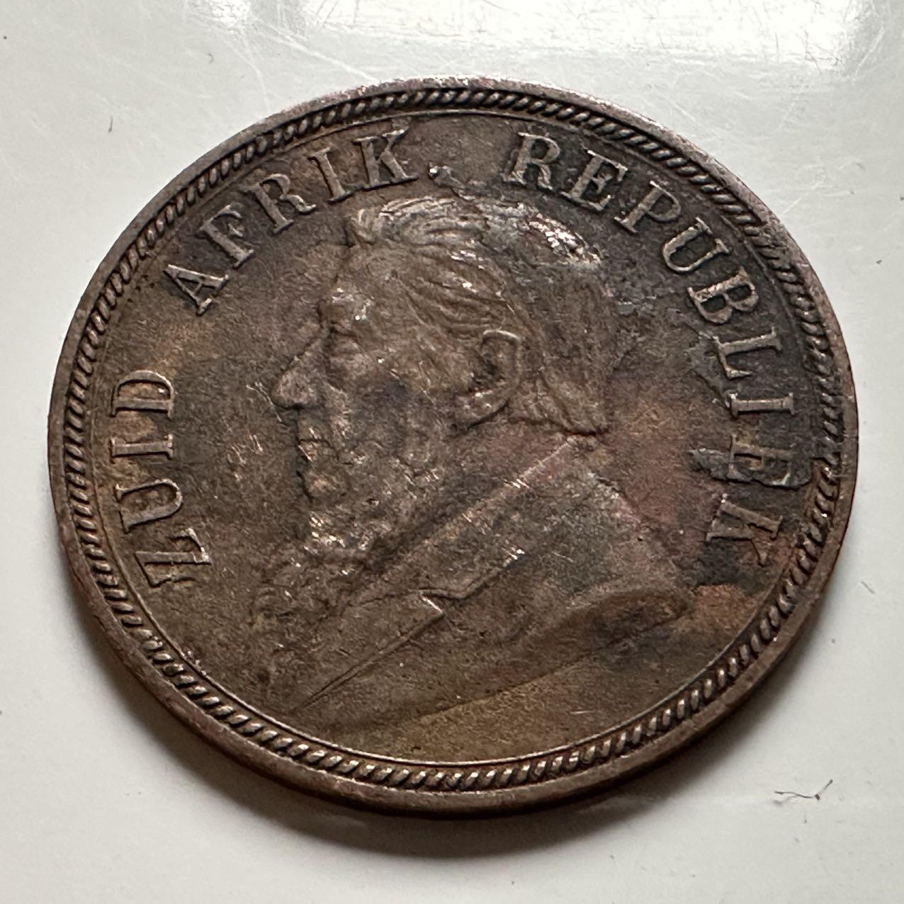 🌹外币初藏🌹🐯2026年第23场  每周二四六晚8️⃣点 接代拍 南非德兰士瓦1892年一便士