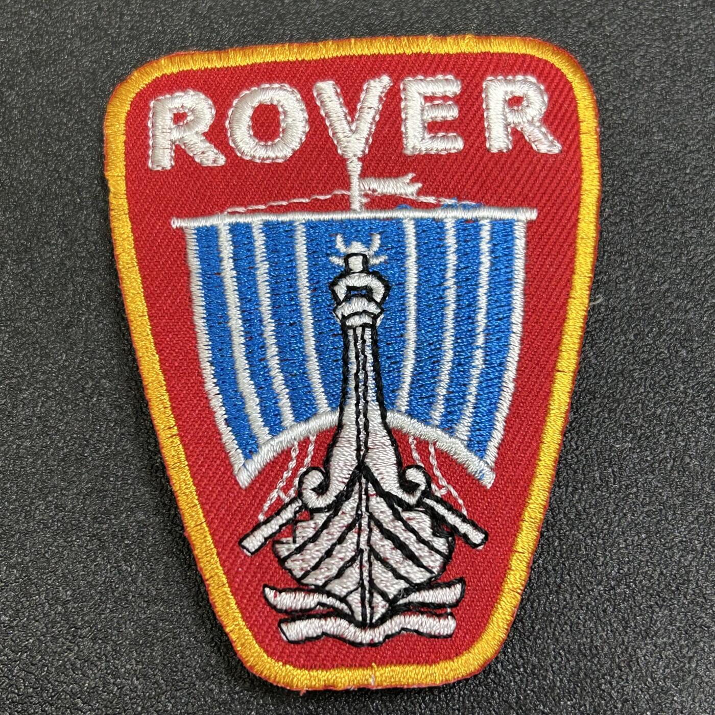 西秦中古拍卖第七十九期  英国著名罗孚（Rover）汽车制造公司的经典维京长船臂章