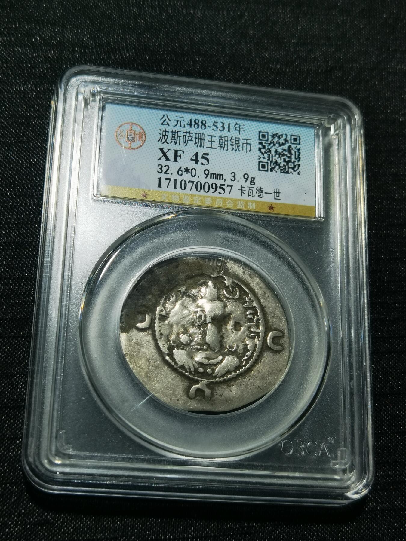 天下钱庄专场欢迎参拍 萨珊王朝银币