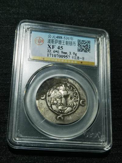 天下钱庄专场欢迎参拍 - 萨珊王朝银币