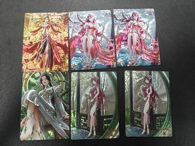 天玑星卡拍第174期《3.2周一截拍》持续收拍收评中 满赠卡需备注 - 动漫美女 粗闪 六张 自制卡