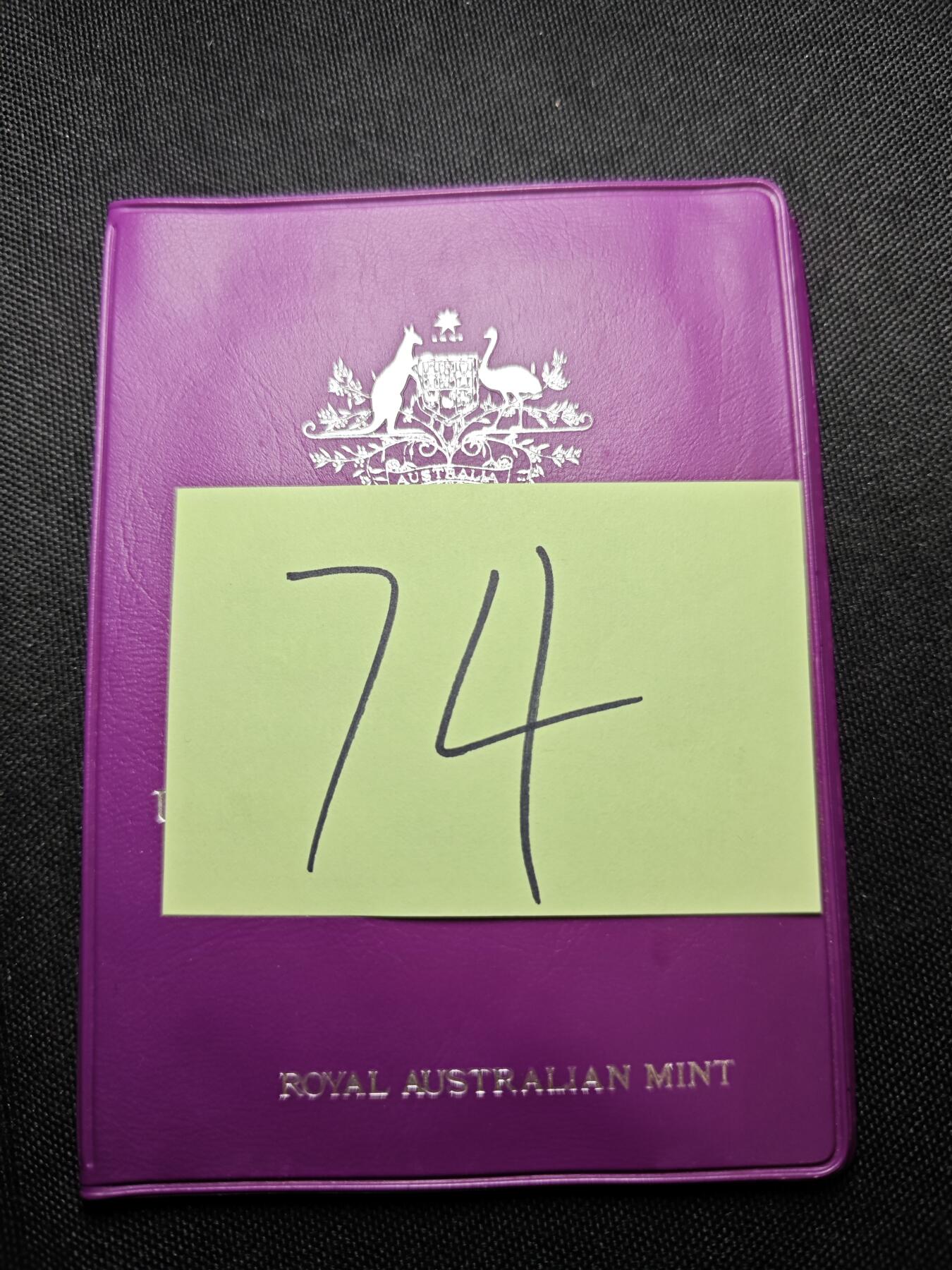 KK钱币收藏小铺   套币 批量/好品散币专场 2月预留时间 周末发货  1977澳大利亚大小面值清年一套 含50分纪念币