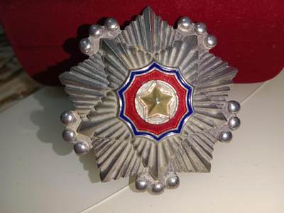 千位小号三级国旗勋章横针版 - 千位小号三级国旗勋章横针版