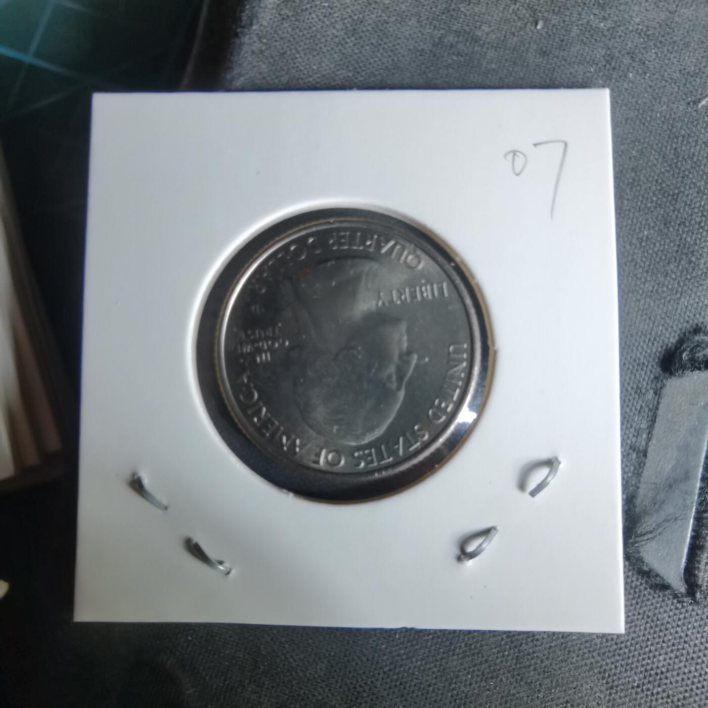 沼泽如烟--第1008场 美国2017年25分纪念币