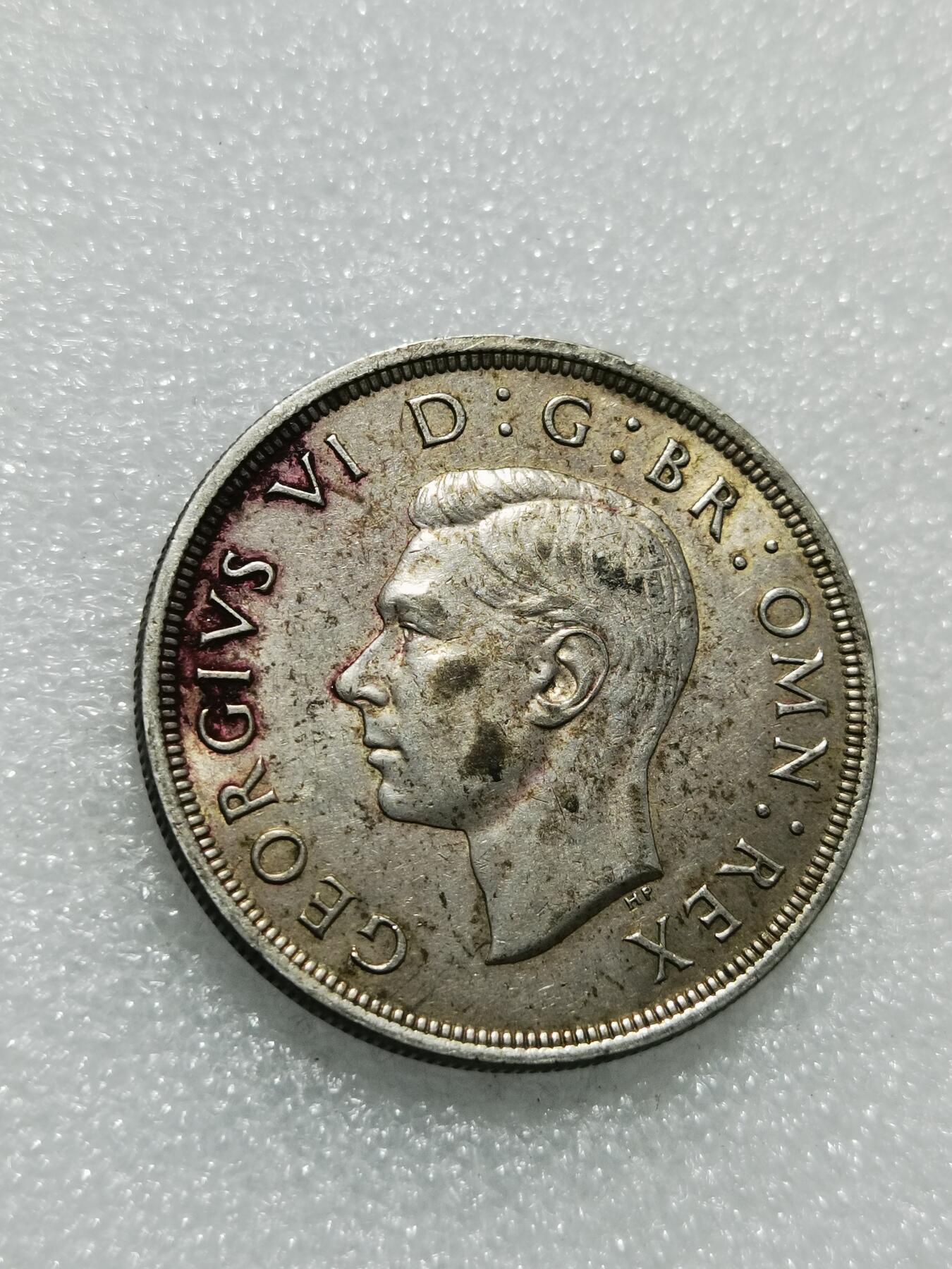 天下钱庄专场欢迎参拍 英国乔治六世登基克朗银币，