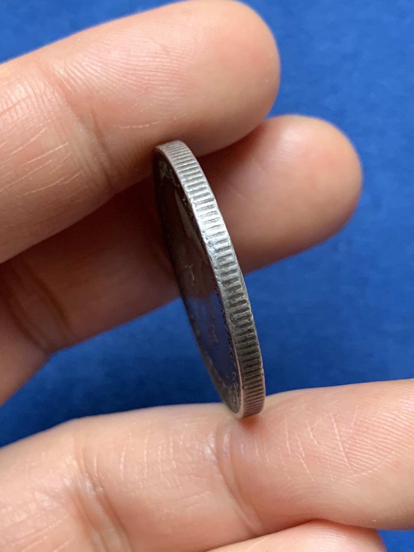 《竞宝斋》第467场 周日，周一 2场连拍 （全场包邮）欢迎送拍 葡萄牙 1847年 玛利亚二世 500瑞斯银币