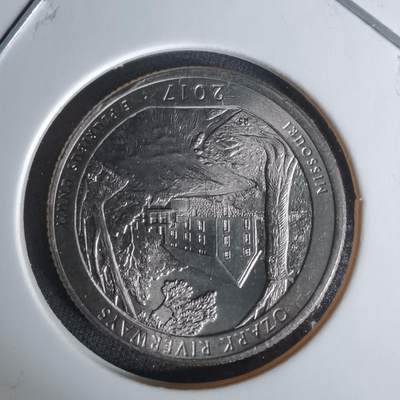 沼泽如烟--第1008场 - 美国2017年25分纪念币