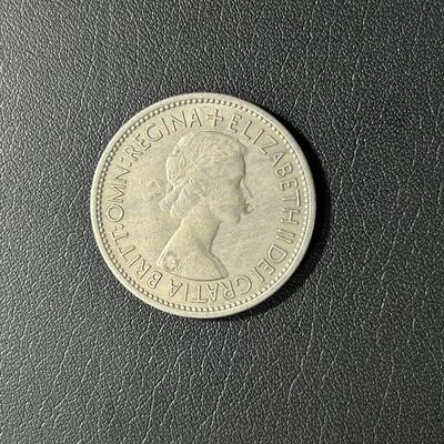 【铜匠收藏】★第141★散币专场 不寄存，30包邮。不满30元，支付5元运费。《接受代拍 代送NGC评级》 - 英国 1953年 2先令铜镍币