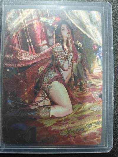 天玑星卡拍第174期《3.2周一截拍》持续收拍收评中 满赠卡需备注 - 焱卡文化 人间传 扈三娘 088/100 折光