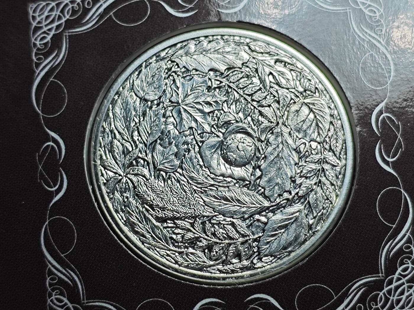 KK钱币收藏小铺   套币 批量/好品散币专场 2月预留时间 周末发货  日本艺术纯银章13.5克