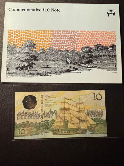 第15期 库存 - 澳大利亚1988年10 AA冠 全新unc 带册