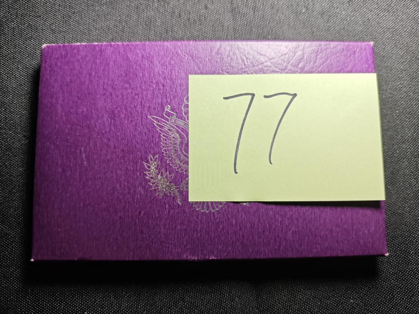 KK钱币收藏小铺   套币 批量/好品散币专场 2月预留时间 周末发货  1989美国大小面值清年精制套币